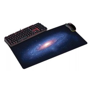 Mouse Pad Gamer Galáxia Extra Grande - ExBom