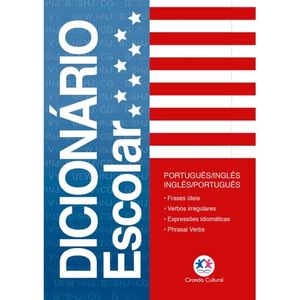 Dicionário escolar Português/ Inglês - Ciranda Cultural