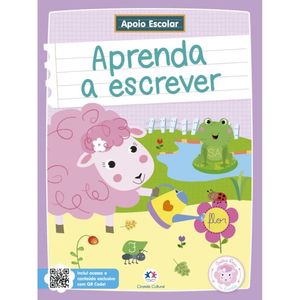 Livro Apoio Escolar  Aprenda a escrever - Ciranda Cultural