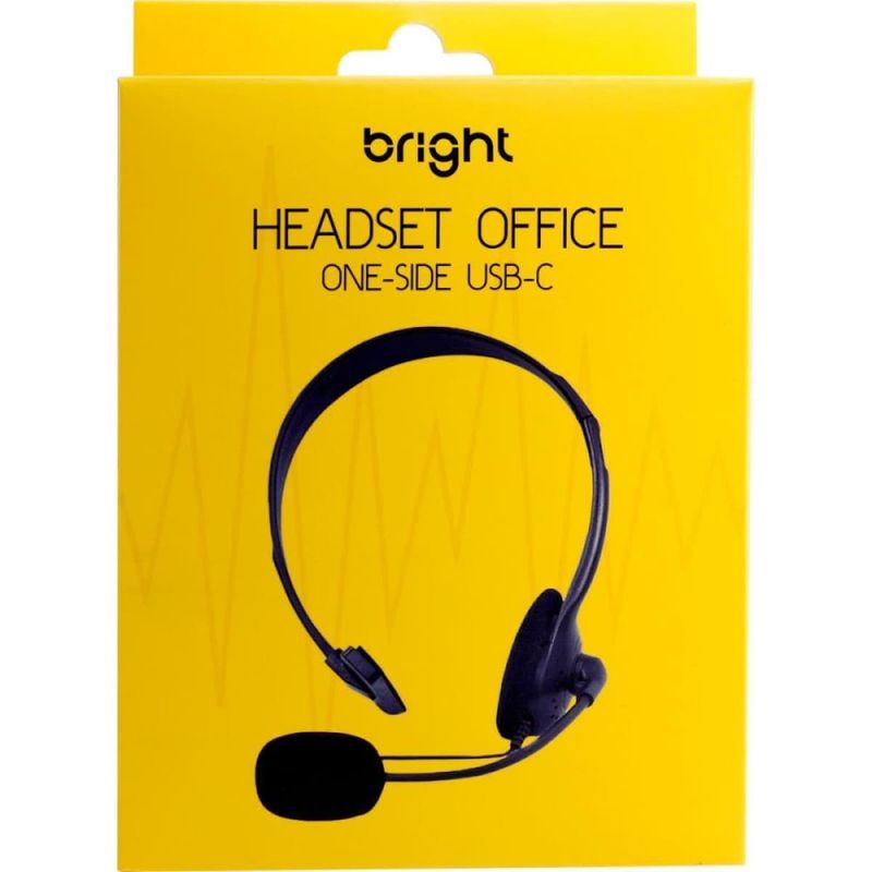 Fone-De-Ouvido-Com-Microfone-Headset-Office-One-side-P3---Bright