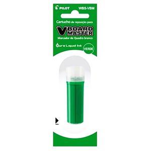 Refil Marcador de Quadro Branco WBS - VBM Verde - Pilot