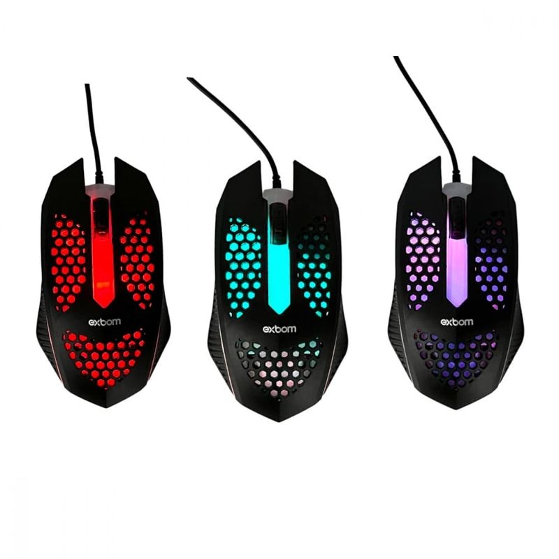 Mouse-Optico-Rgb-1200-dpi-MS-C33---Exbom