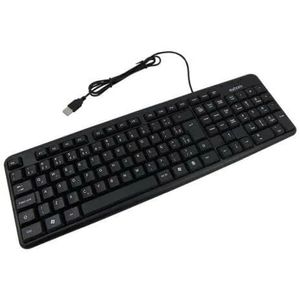 Teclado USB Standard Preto Padrão ABNT2  BK-102 - Exbom