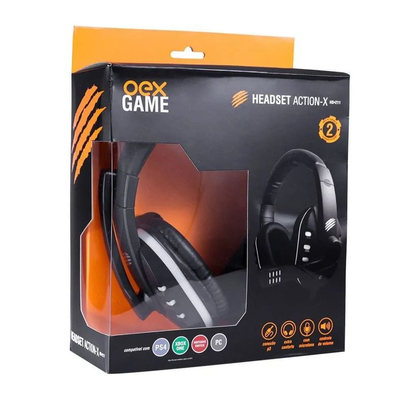 Fone-Headset-Gamer-Action-X--HS-211Preto---Oex