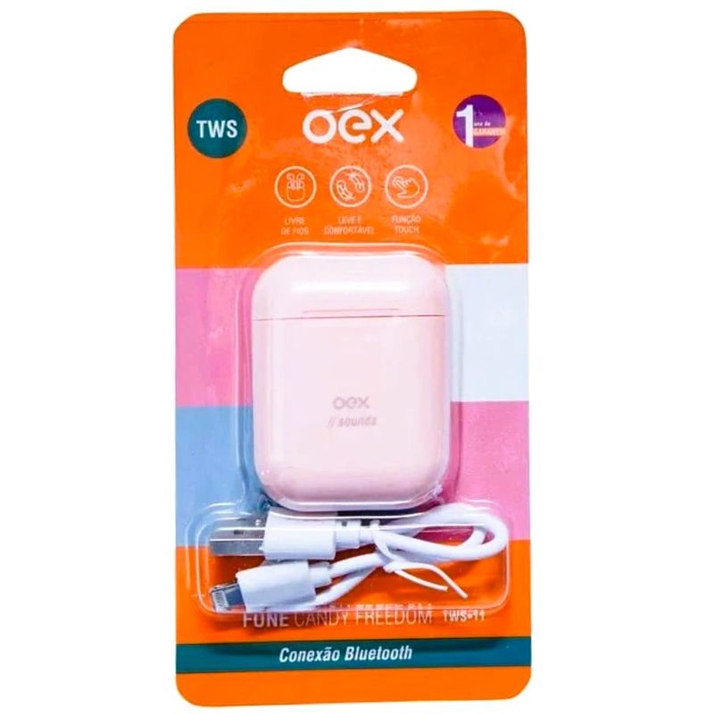 Fone-De-Ouvido-Candy-Freedom--Bluetooth-Tws11-Rosa---OEX