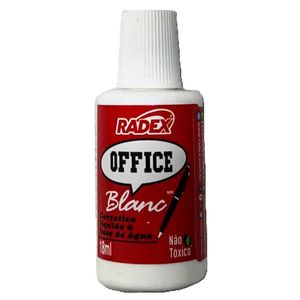 Corretivo Líquido Office Blank 18 ml - Radex