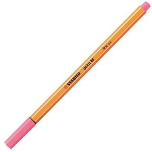 Caneta Stabilo Point 88 Fine 0.4mm Rosa Claro