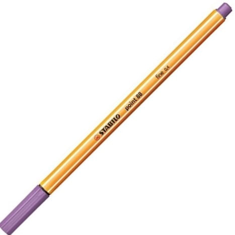 Caneta-Stabilo-Point-88-59-Fine-0-4mm-Lilas-Claro