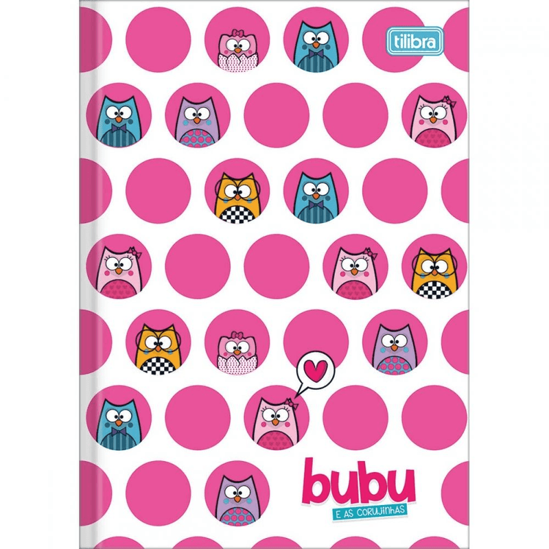 Caderno-Brochura-Capa-Dura-1-Materia-Bubu-80-Folhas-Tilibra