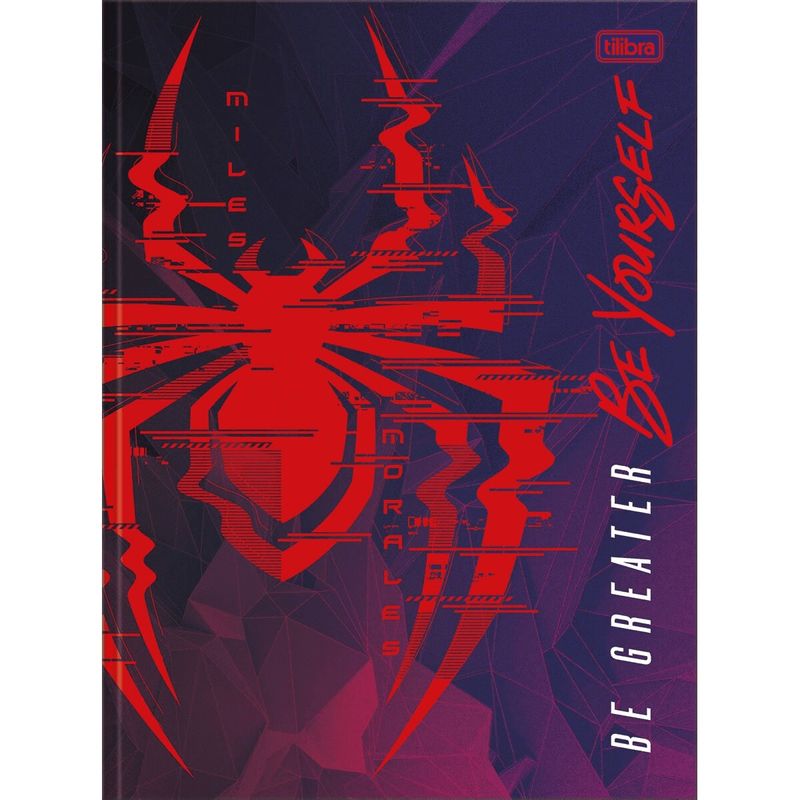 Caderno-Brochura-Capa-Dura-1-Materia-Spider-Man-80-Folhas-Tilibra