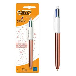 Caneta Esferográfica Rose Gold 4 Cores - Bic