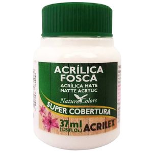 Tinta Acrílica Fosca 37ml Branca -  Acrilex