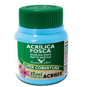 Tinta Acrílica Fosca 37ml Azul Claro - Acrilex